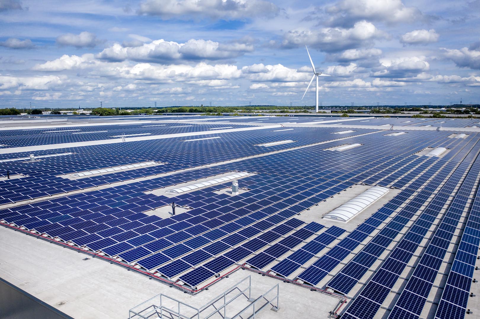 Installations solaires en toiture