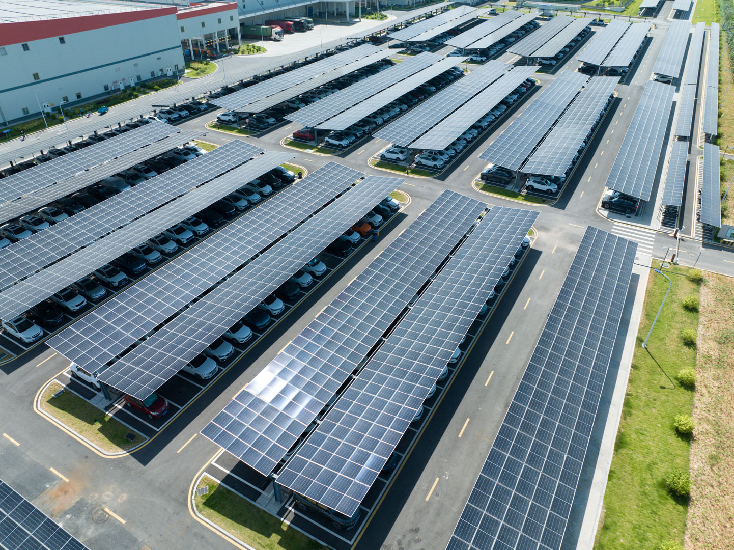 Ombrières solaires